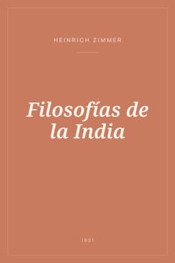 Portada de Filosofías de la India