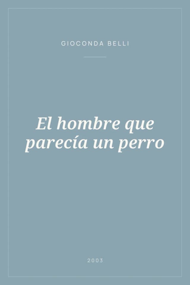 Portada de El hombre que parecía un perro