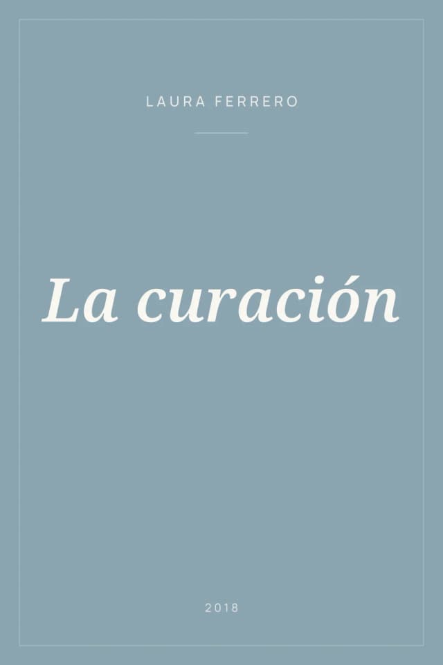Portada de La curación