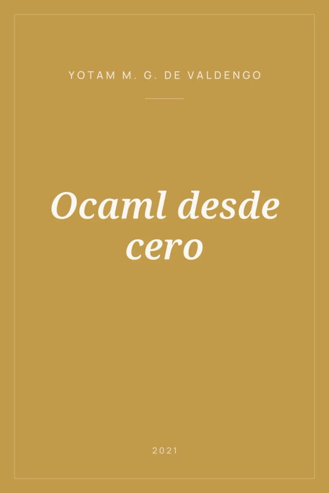 Portada de Ocaml desde cero
