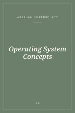 Portada de Operating System Concepts