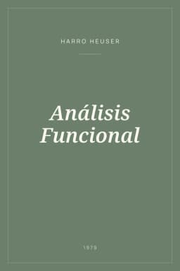 Portada de Análisis Funcional