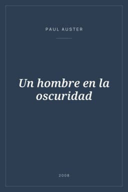 Portada de Un hombre en la oscuridad