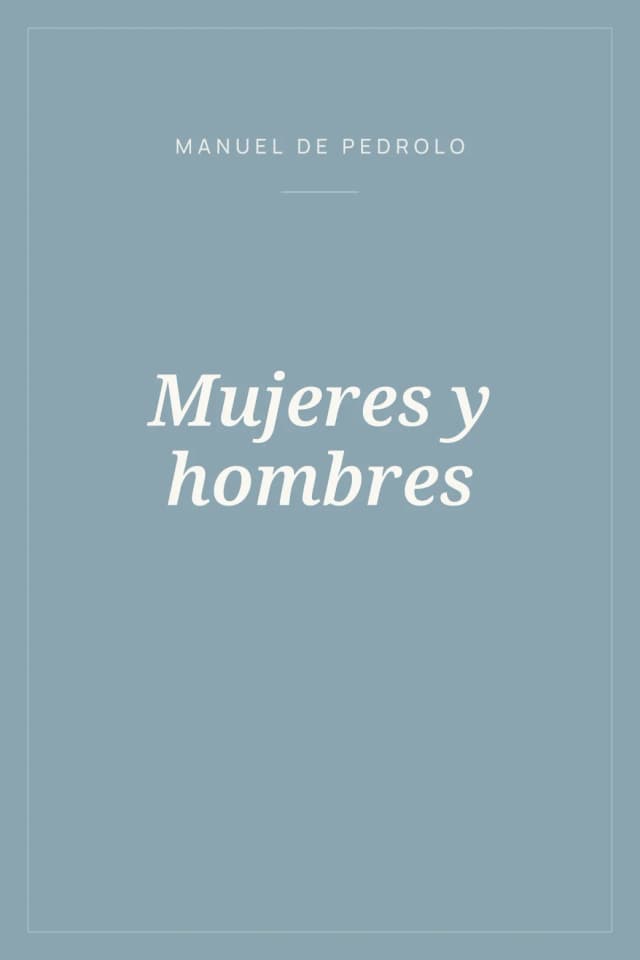 Portada de Mujeres y hombres