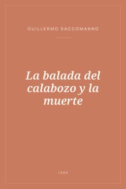 Portada de La balada del calabozo y la muerte