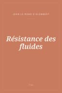 Portada de Résistance des fluides