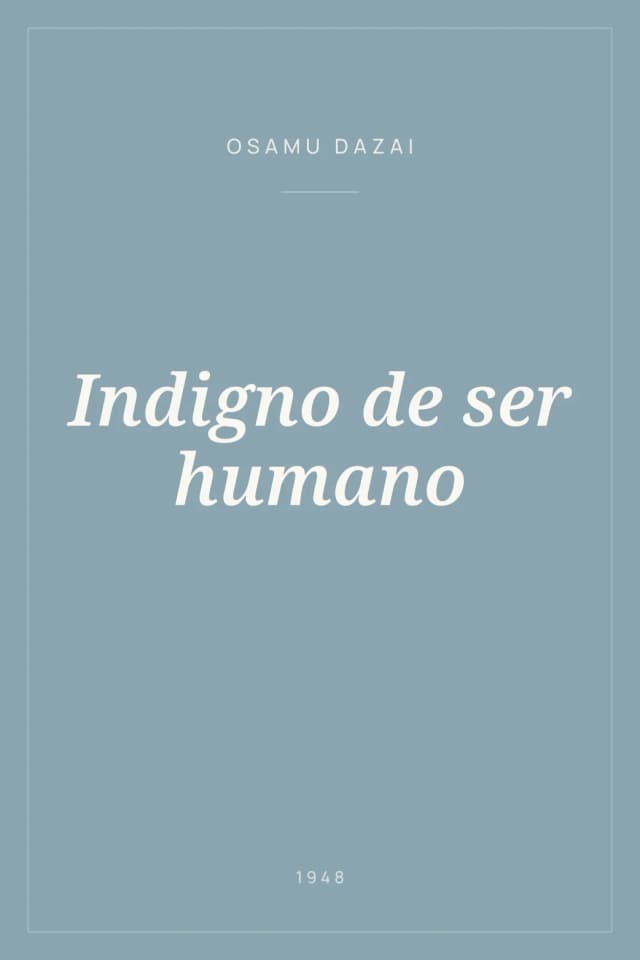 Portada de Indigno de ser humano