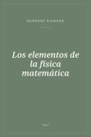 Portada de Los elementos de la física matemática