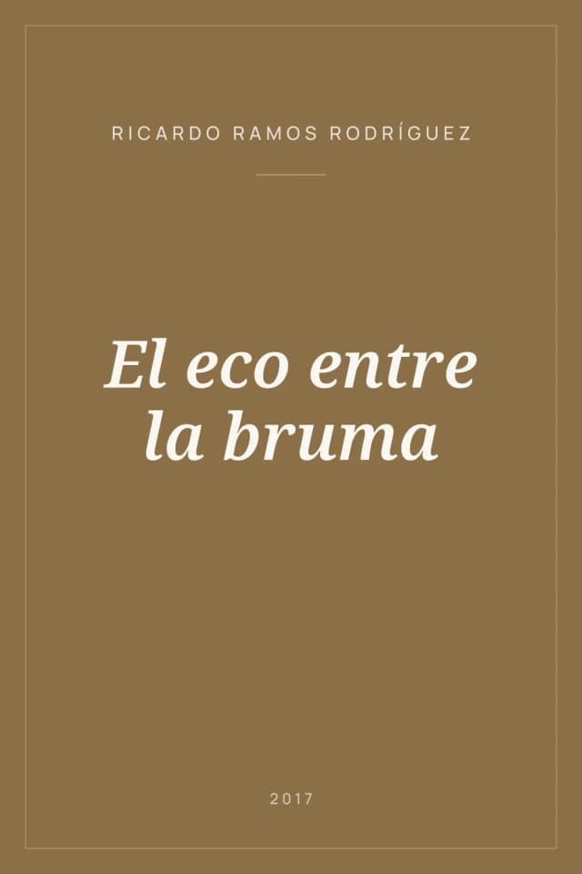 Portada de El eco entre la bruma