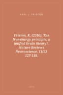 Portada de Friston, K. (2010). The free-energy principle: a unified brain theory?. Nature Reviews Neuroscience, 11(2), 127-138.