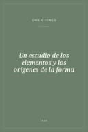 Portada de Un estudio de los elementos y los orígenes de la forma