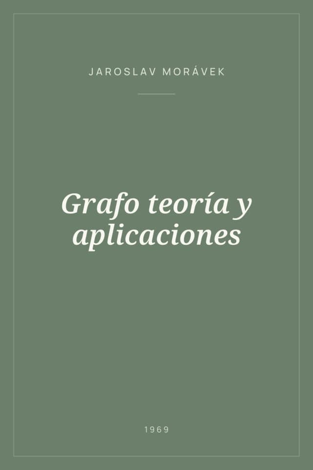 Portada de Grafo teoría y aplicaciones