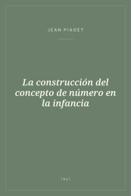 Portada de La construcción del concepto de número en la infancia