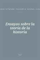 Portada de Ensayos sobre la teoría de la historia
