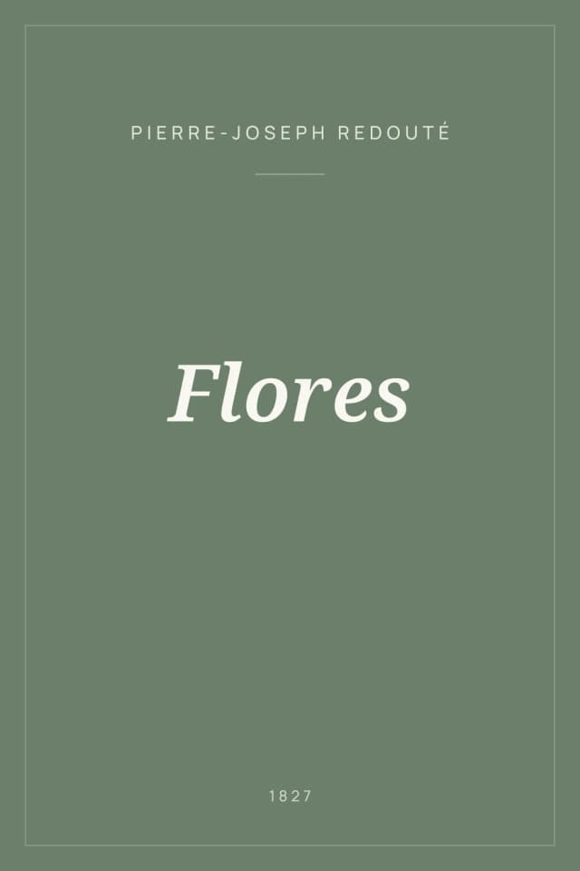 Portada de Flores