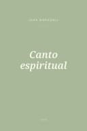 Portada de Canto espiritual