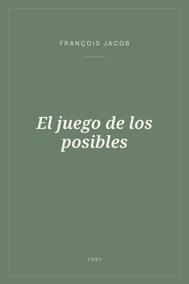 Portada de El juego de los posibles