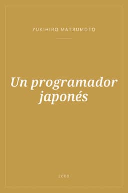 Portada de Un programador japonés