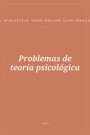 Portada de Problemas de teoría psicológica