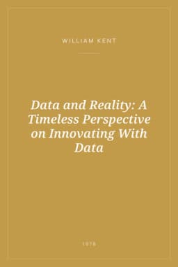 Portada de Data and Reality: A Timeless Perspective on Innovating With Data