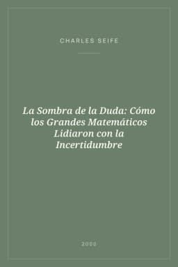 Portada de La Sombra de la Duda: Cómo los Grandes Matemáticos Lidiaron con la Incertidumbre