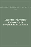 Portada de Sobre los Programas Correctos y la Programación Correcta