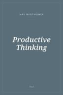 Portada de Productive Thinking
