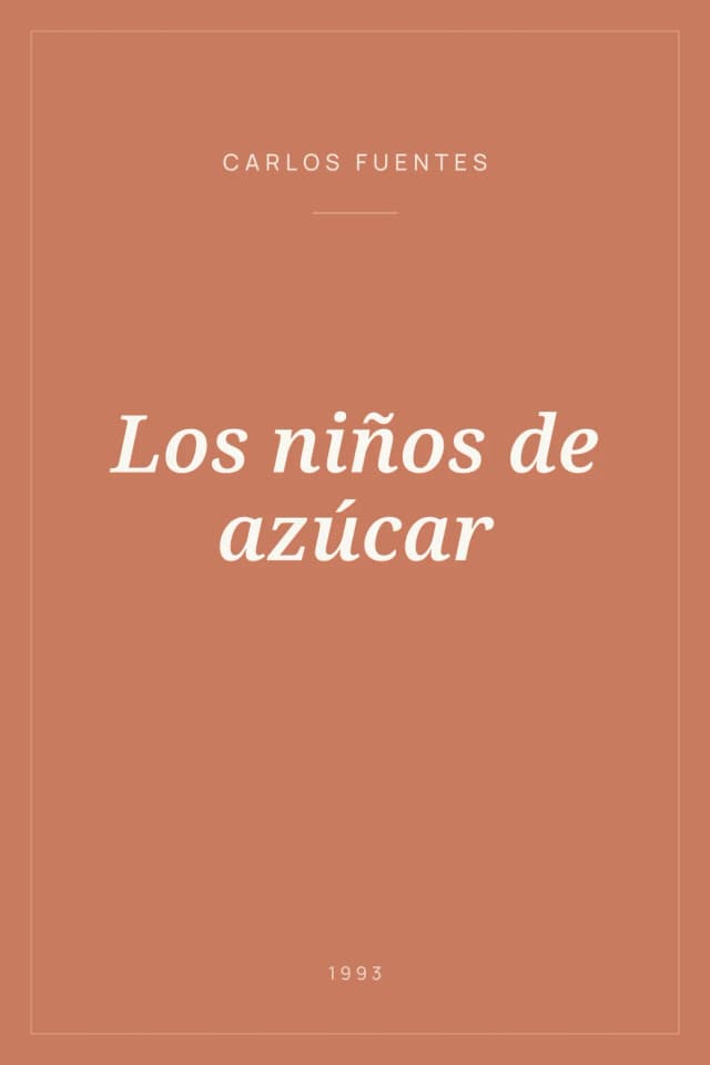 Portada de Los niños de azúcar