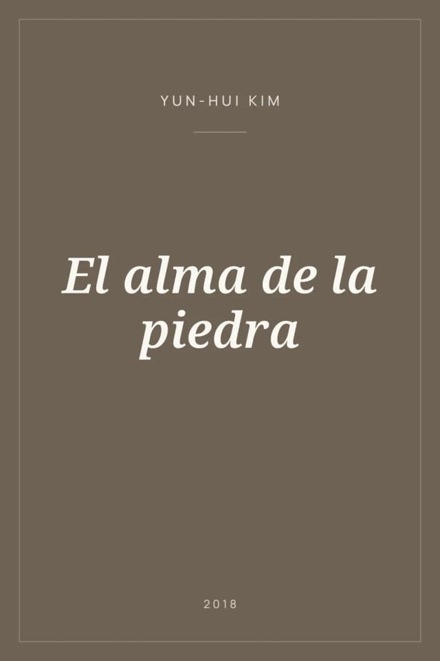 Portada de El alma de la piedra