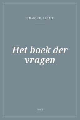 Portada de Het boek der vragen