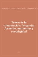 Portada de Teoría de la computación: Lenguajes formales, autómatas y complejidad