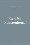 Portada de Estética trascendental