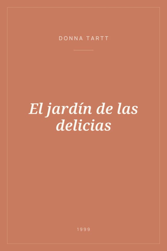 Portada de El jardín de las delicias