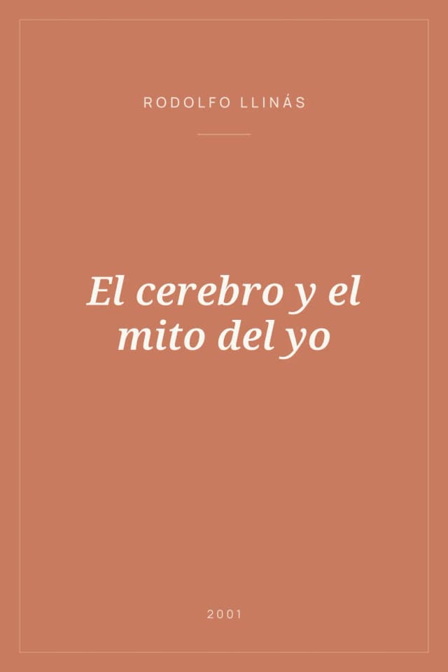 Portada de El cerebro y el mito del yo