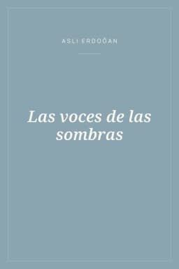 Portada de Las voces de las sombras