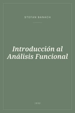 Portada de Introducción al Análisis Funcional