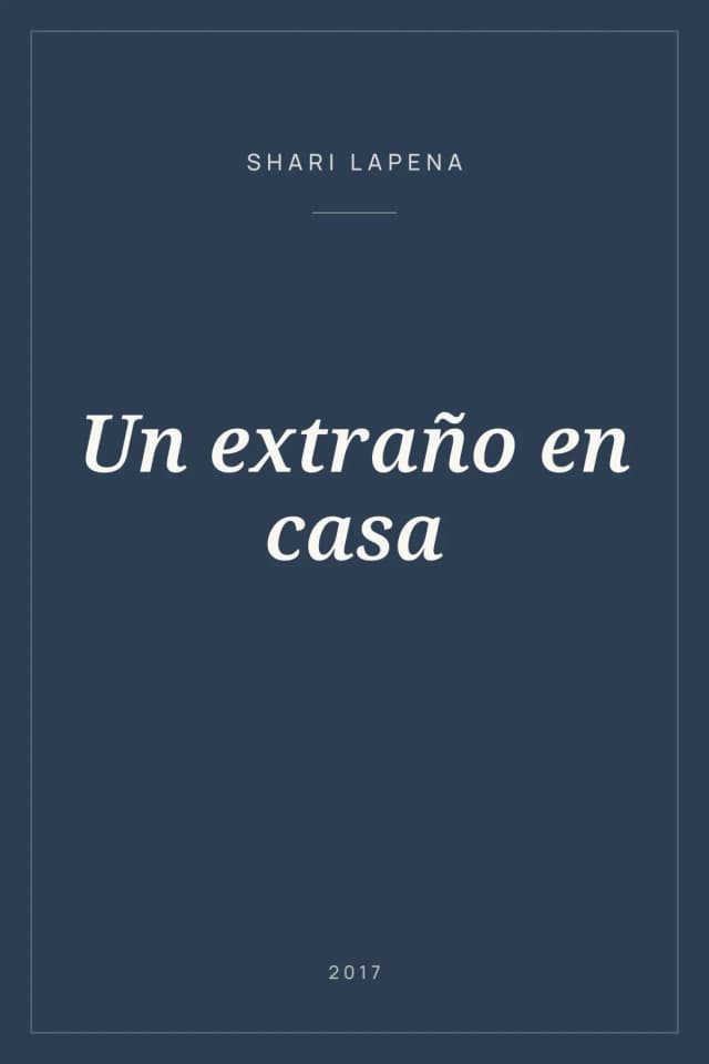 Portada de Un extraño en casa