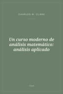 Portada de Un curso moderno de análisis matemático: análisis aplicado