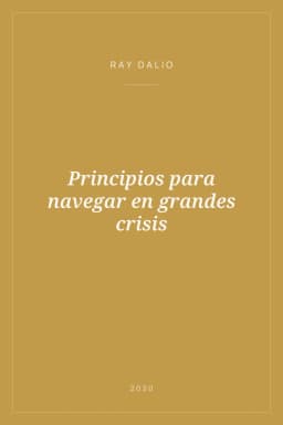 Portada de Principios para navegar en grandes crisis