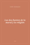 Portada de Las dos fuentes de la moral y la religión