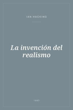 Portada de La invención del realismo