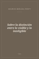 Portada de Sobre la distinción entre lo visible y lo inteligible