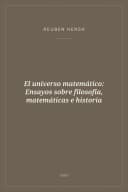Portada de El universo matemático: Ensayos sobre filosofía, matemáticas e historia