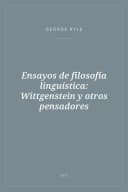 Portada de Ensayos de filosofía linguística: Wittgenstein y otros pensadores