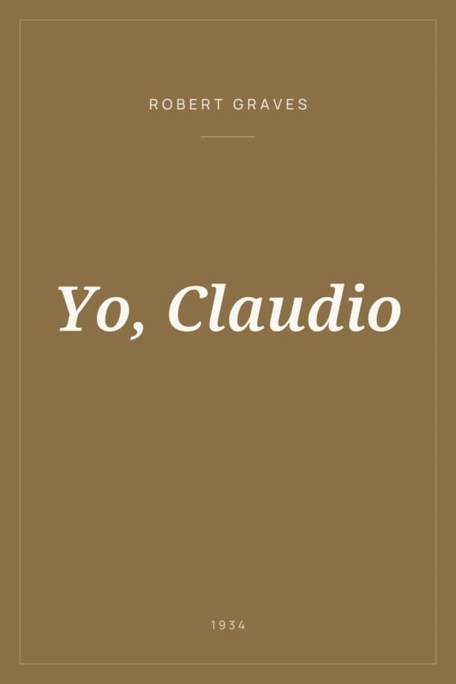 Portada de Yo, Claudio