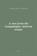 Portada de A view from the Campidoglio: Selected essays