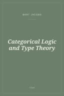 Portada de Categorical Logic and Type Theory