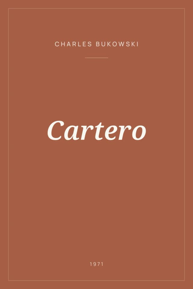 Portada de Cartero