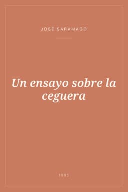 Portada de Un ensayo sobre la ceguera