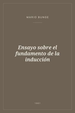 Portada de Ensayo sobre el fundamento de la inducción